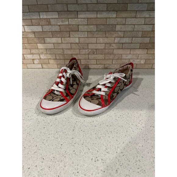 Coach lace up tennies - Picture 1 of 5